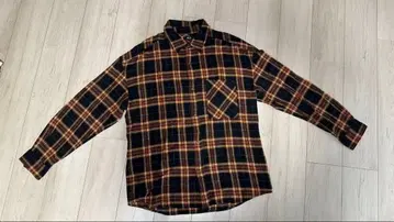 glamb M 플란넬 셔츠 체크 무늬