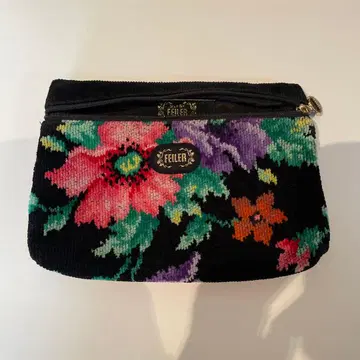 FELLER 플라워 무늬 파우치