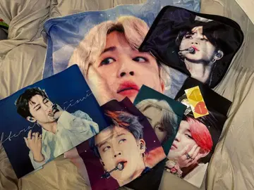 JIMIN 블랭킷 슬로건 세트