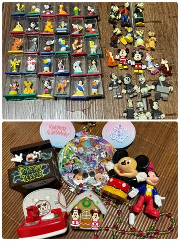 디즈니 캐릭터 피규어 세트 약 40개 이상