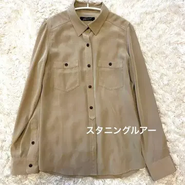 새상품급 스터링 루어 드레이프감 셔츠 블라우스 S 사이즈 실크감이 멋짐!