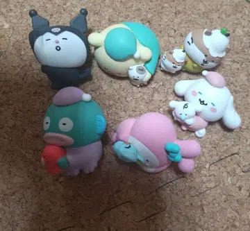 나가노 산리오 캐릭터즈 네무이네 피규어 컴플리트 세트