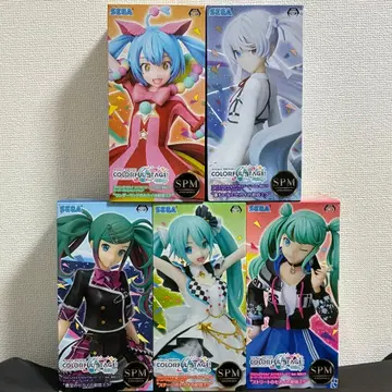 SEGA 프로젝트 세카이 컬러풀 스테이지 하츠네 미쿠 피규어 5체 세트