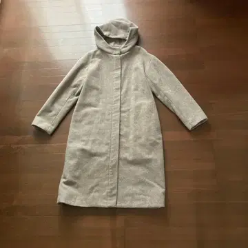 Ungrid 후드 부착 롱 코트