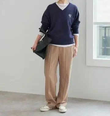 Spick & Span 슬랙스 34 카멜 계열