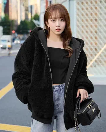 미사용 새상품 Rady 오버 후디 아우터