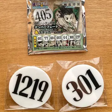 HUNTER x HUNTER 번호판 키루아 이르미