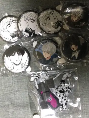 비치지 않아요 복권 플라 아크릴 스탠드 캔뱃지