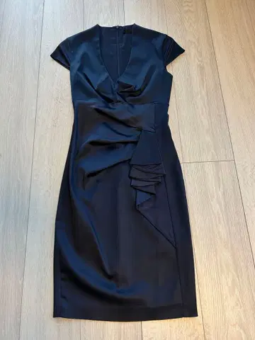 광택 네이비 파티 드레스 원피스 PINKO 이탈리아제