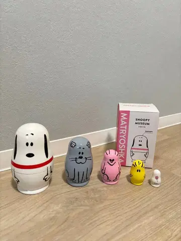 스누피 마트료시카 스누피 뮤지엄