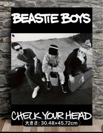 BEASTIE BOYS CHECK YOUR HEAD 포스터