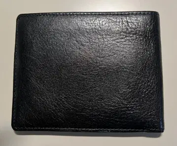 가죽 블랙 접이식 지갑
