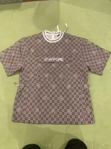 G/FORE 패턴 프린트 반팔 티셔츠