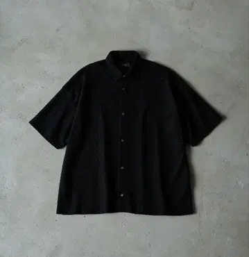 클레일 레이스 블랙 반팔 셔츠 L 사이즈