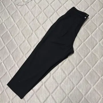 ISATO 블랙 디자인 슬랙스