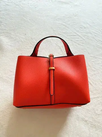 (택 포함 미사용 새상품) Mila Owen 오렌지 핸드백