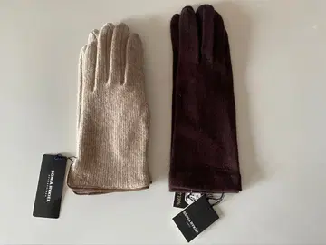 택 포함 새상품 여성 장갑 2켤레 캐시미어 100% 소니아 리키엘 니트