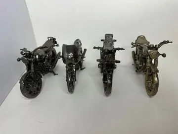 바이크 모델 4대 세트 금속제