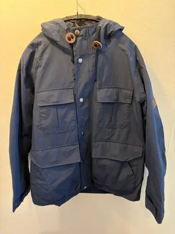 AIGLE 네이비 마운틴 후드티