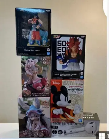 피규어 세트 드래곤볼 손오공 미키