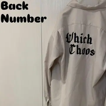 Back Number 셔츠