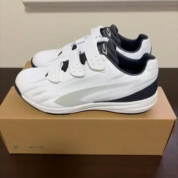 TIGORA 야구 트레이닝 슈즈 화이트/네이비