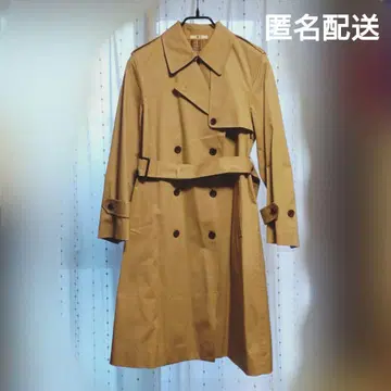 유니클로 트렌치코트 베이지