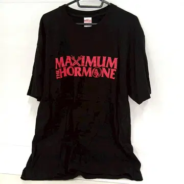 맥시멈 더 호르몬 HRPK CREW 하라페코 T셔츠 XL 블랙