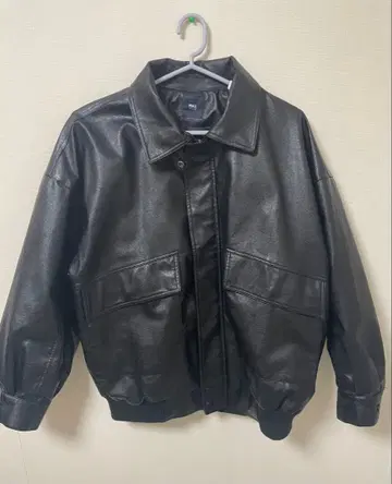 가죽 봄버 자켓