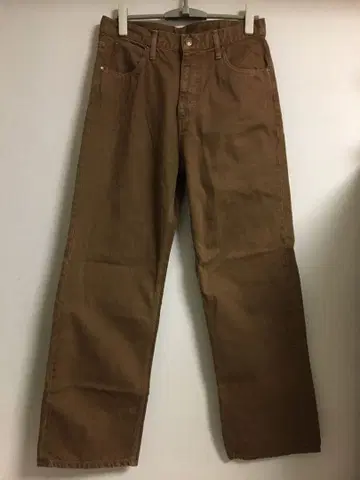 허그아워 크로스앤크로스 오리지널 컬러 데님 팬츠