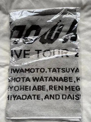 Snow Man LIVE TOUR 2022 LABO 타월