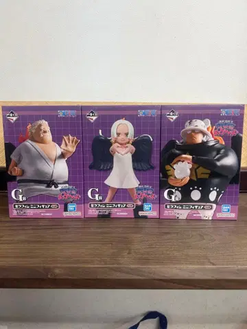 [ 미개봉 ] 원피스 에그헤드 G상 세라핌 미니피규어 3체 세트