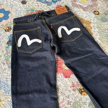 미사용 새상품 에비수 EVIS 청바지