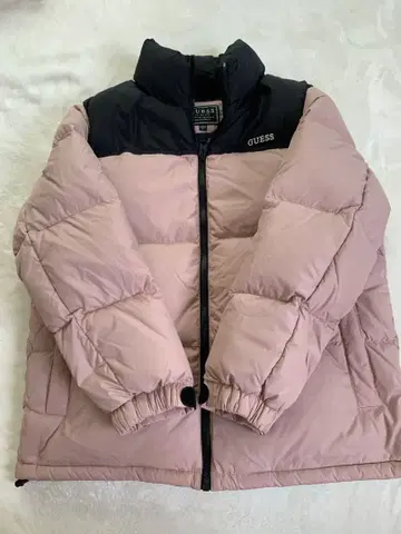 시착만 한 상품 GUESS 게스 여성용 캐주얼 XS 다운 자켓 어린이도
