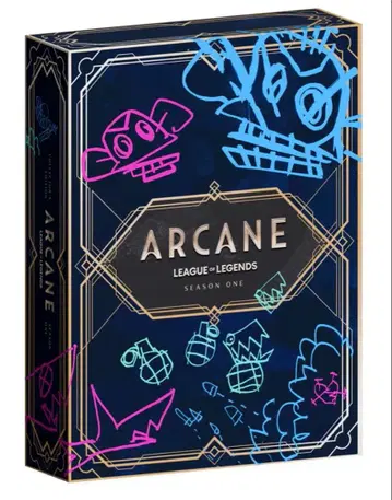 아케인 리그 오브 레전드 컬렉터즈 에디션 4KUHD 스틸북