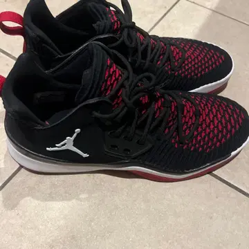 Jordan DNA LX 농구 신발 블랙/레드 박스 포함