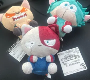 나의 히어로 아카데미아 애니멀 봉제 인형 3세트