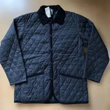 MUJI 그레이 보온 면 퀼팅 자켓 L 사이즈 [ 택 포함 새상품 ]