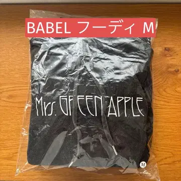 미세스 그린애플 블랙 후드티 M