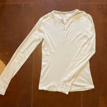 Schiesser Revival 남성용 헨리넥 롱 슬리브 T셔츠