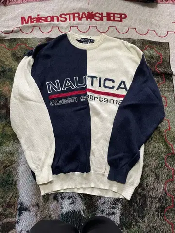 NAUTICA ocean sportsman 니트 트레이닝복