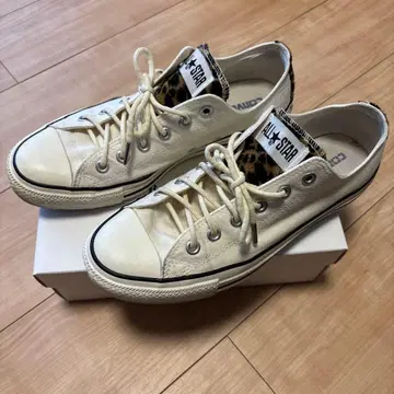 컨버스 캠퍼스 올스타 레오파드 무늬 힐 패치