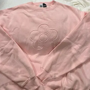 MARY QUANT x PUBLUXLIMITED 핑크 속기모 트레이닝복