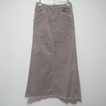 Spick & Span 스픽 앤 스팬 코듀로이 맥시 스커트