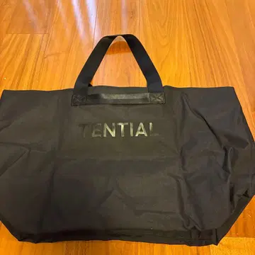 TENTIAL 블랙 보스턴 백