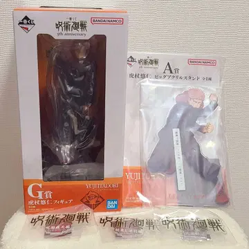 주술회전 제일복권 이타도리 피규어, 아크릴 스탠드 세트