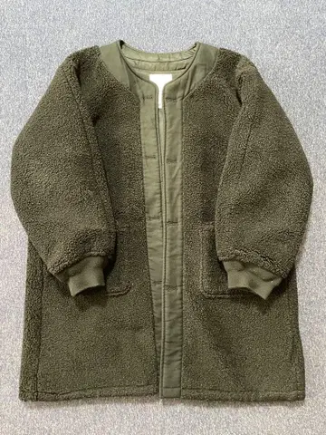 JEANASIS 블랙 보아 자켓