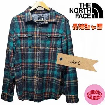 [안심 감정] THE NORTH FACE 긴팔 셔츠 L 사이즈