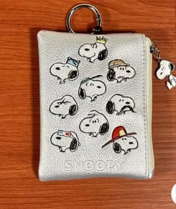 스누피 패스 케이스 마리모 크라프트 릴