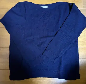 유니클로 이네스 니트 스웨터 네이비